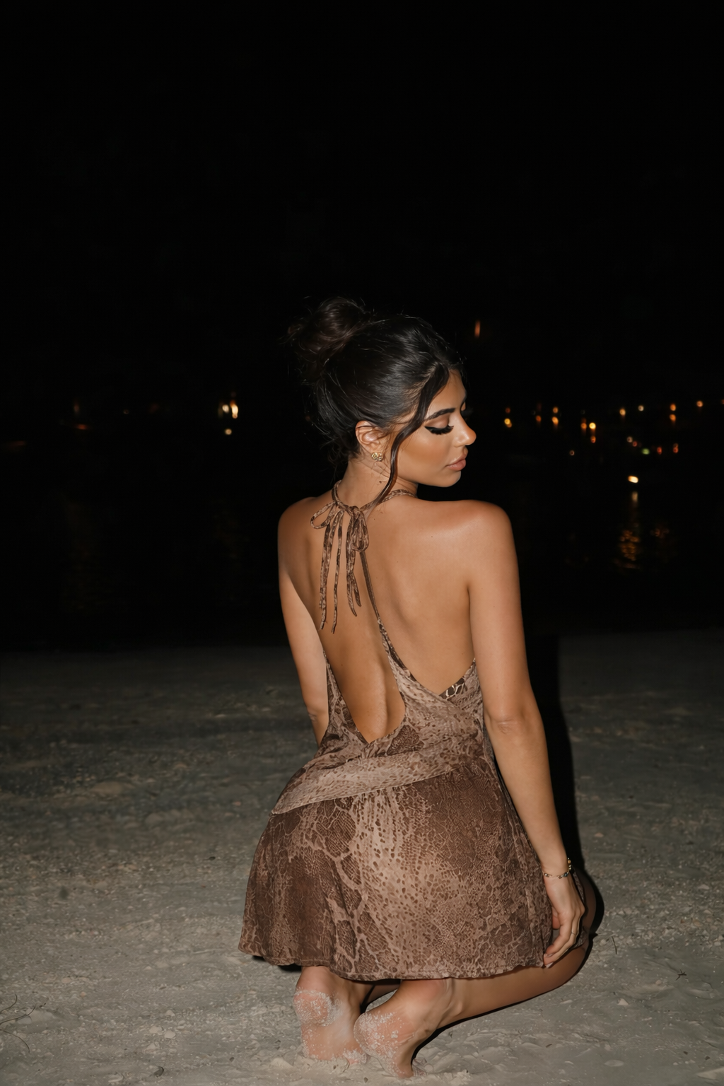 Serpentine Mini Dress